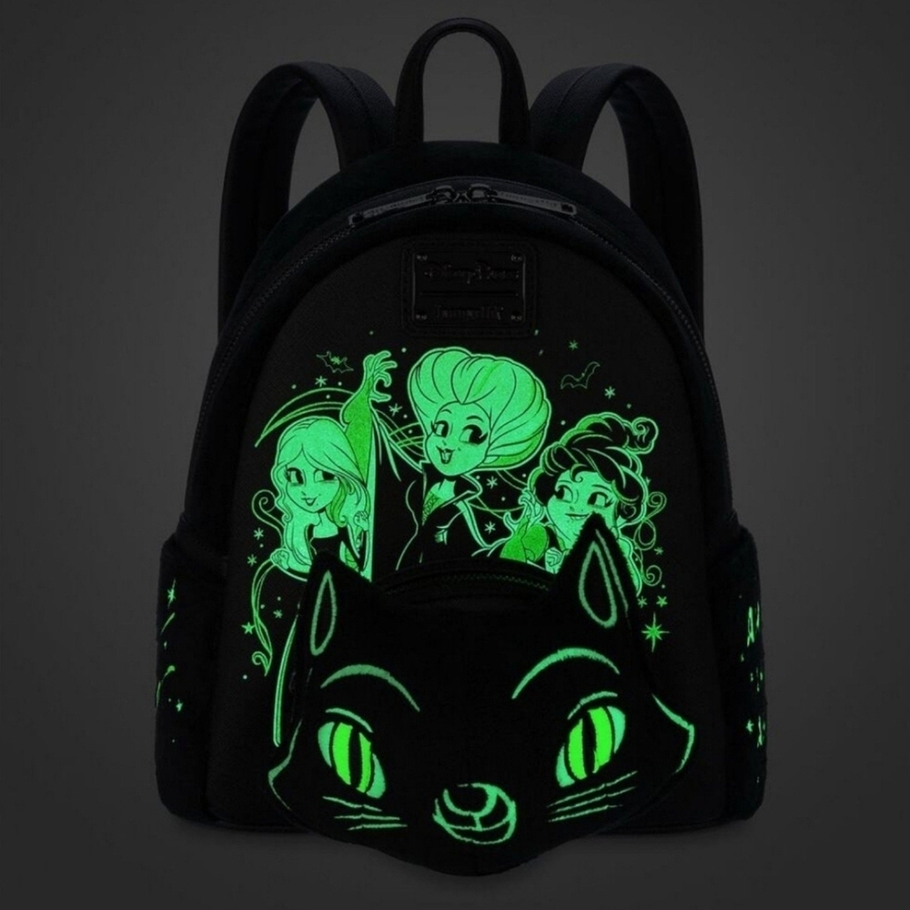 Kids Glow-in-the-Dark Backpack with Cat Design